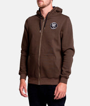 PALM DOWN HOOD OLIVE