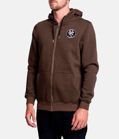 PALM DOWN HOOD OLIVE