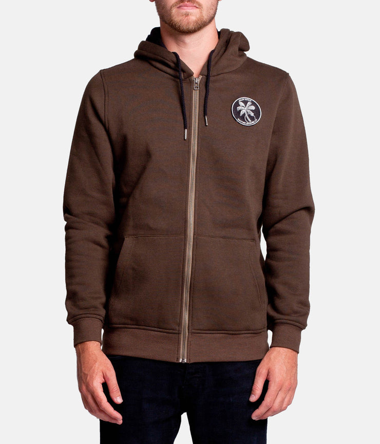 PALM DOWN HOOD OLIVE