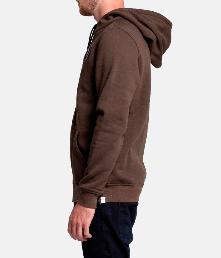 PALM DOWN HOOD OLIVE