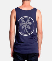 PALM DOWN SINGLET NAVY