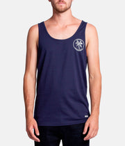PALM DOWN SINGLET NAVY