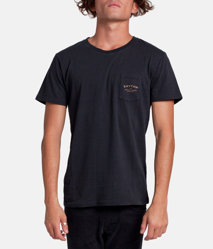 POCKET T-SHIRT BLACK WASH