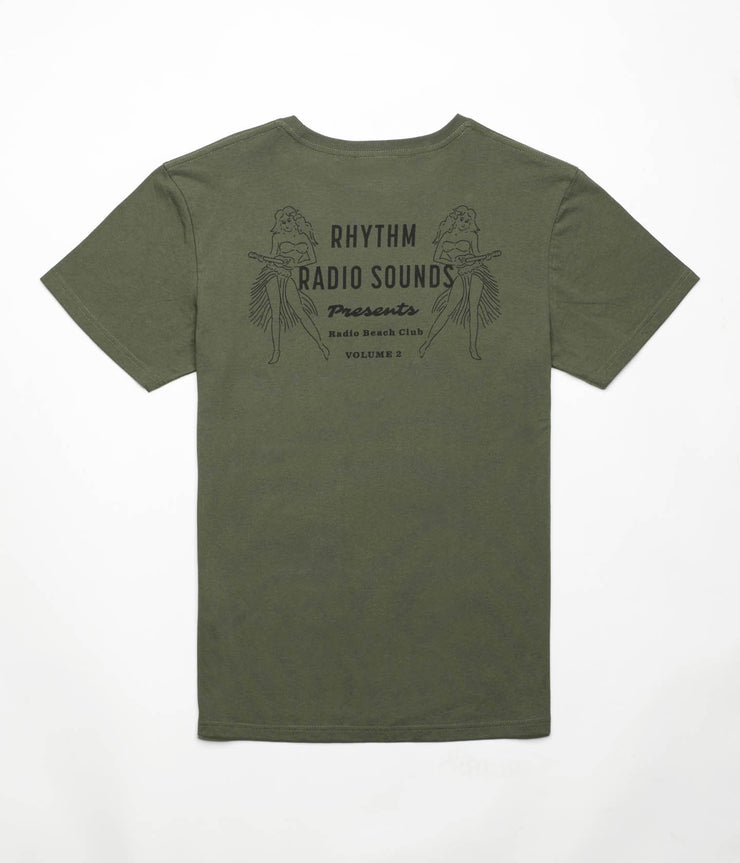 BEACH CLUB T-SHIRT CANOPY GREEN