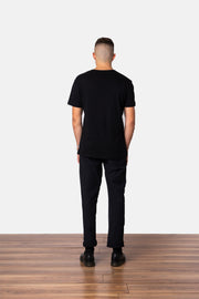 PREMIUM LINEN T-SHIRT VINTAGE BLACK