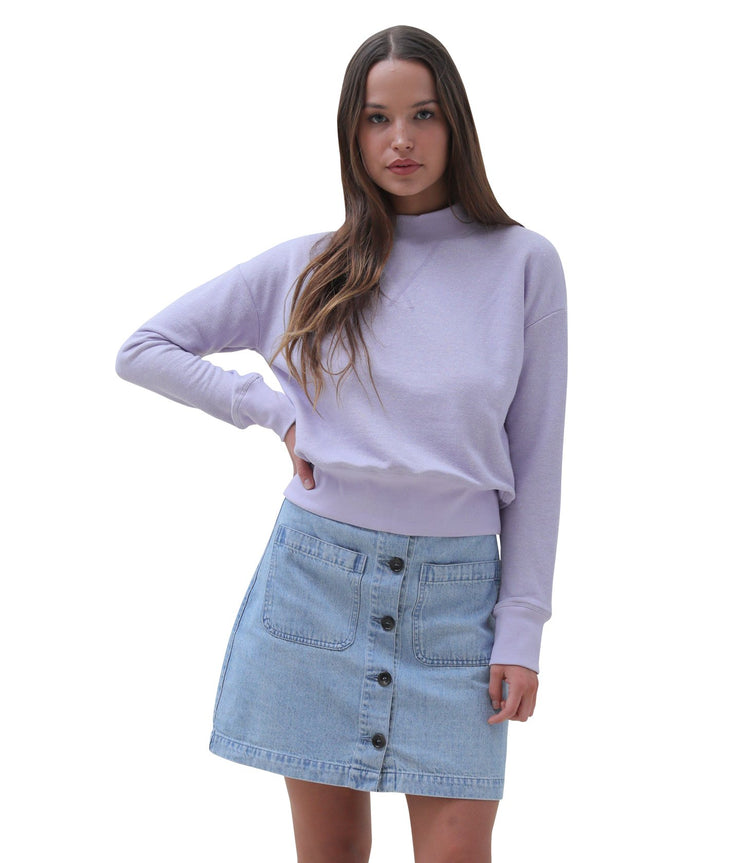 OSLO PULLOVER MAUVE