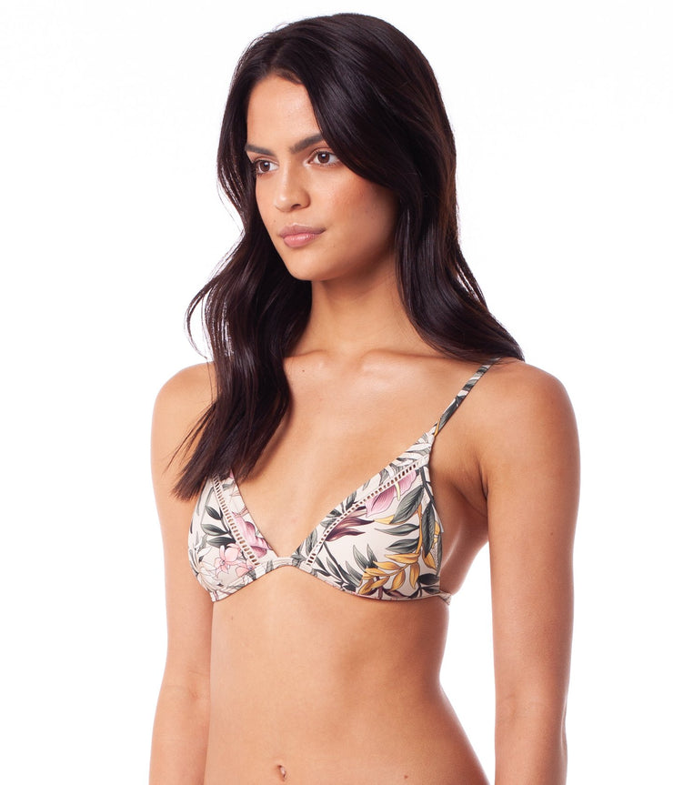 BERMUDA BRALETTE TOP SAND