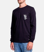SALTED LS T-SHIRT BLACK