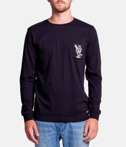 SALTED LS T-SHIRT BLACK
