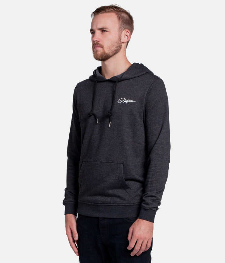 SIGNATURE HOOD BLACK MARLE