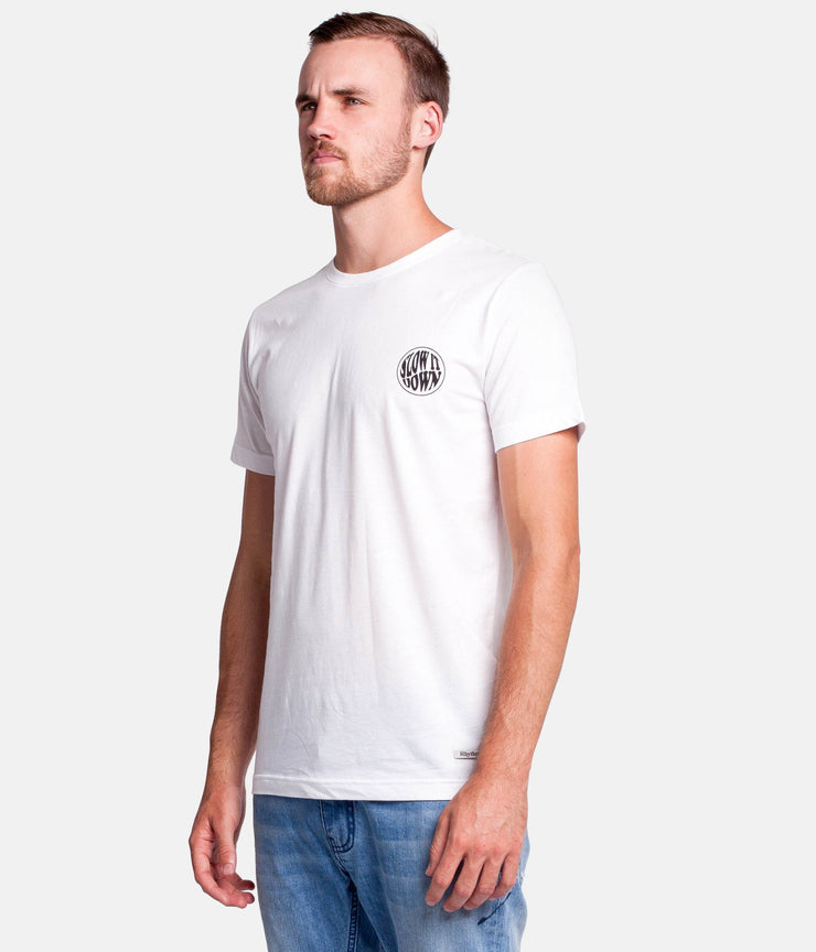 SLOW DOWN T-SHIRT WHITE