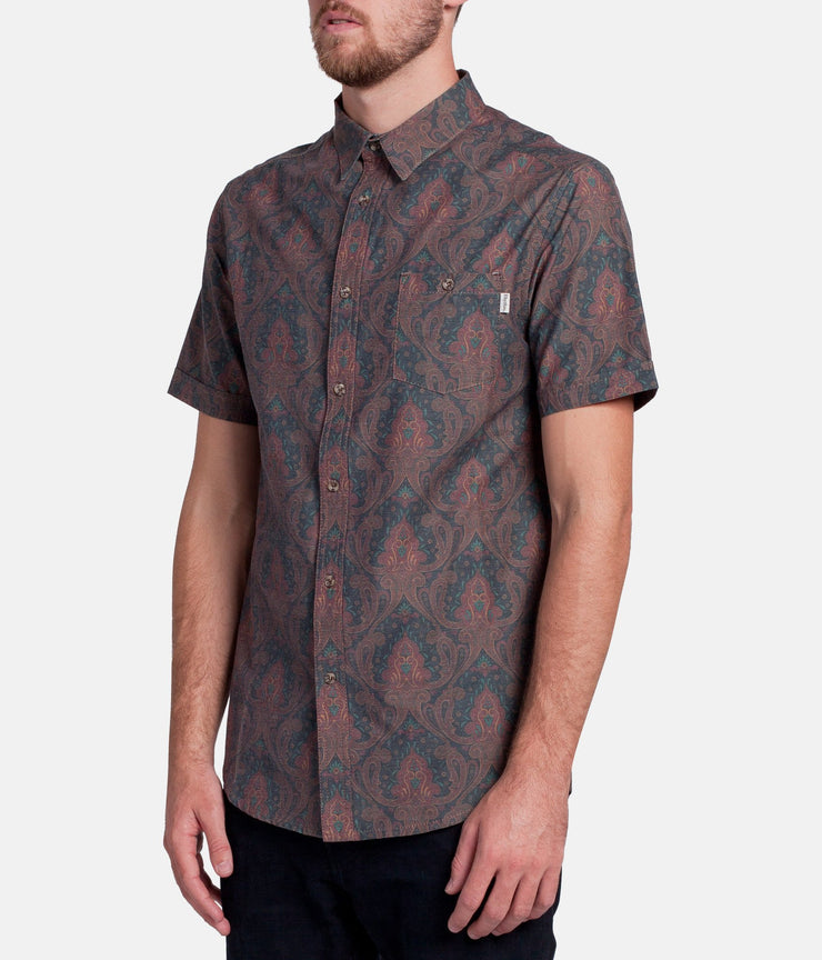 SLOW JAM SS SHIRT HENNA