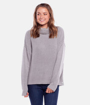 SNOWFLAKE KNIT GREY