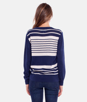 STROKES KNIT NAVY