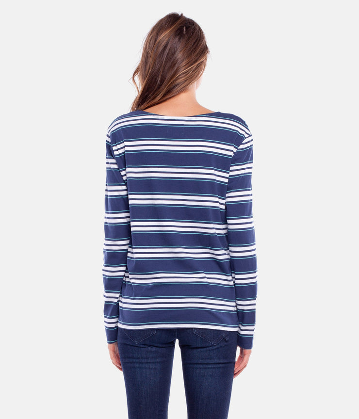 STROKES L/S TOP OCEAN