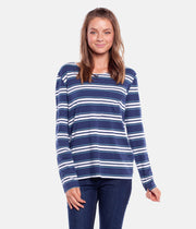 STROKES L/S TOP OCEAN