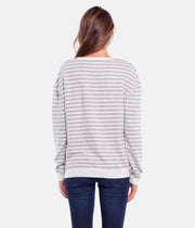 STROKES PULLOVER  GREY MARLE