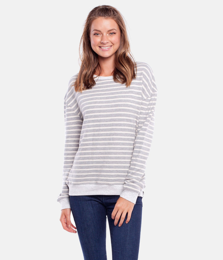 STROKES PULLOVER  GREY MARLE