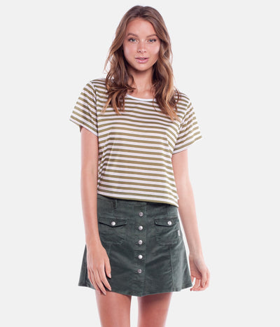 STROKES TEE OLIVE