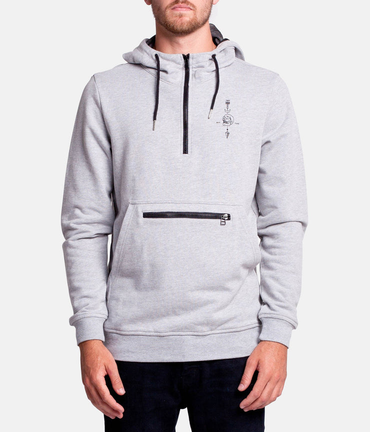 STUDIO HOOD  GREY MARLE