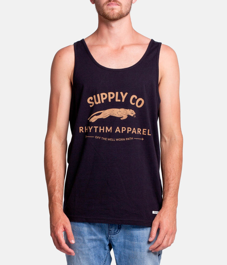 SUPPLY SINGLET BLACK