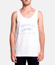 SUPPLY SINGLET WHITE