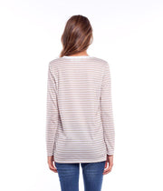 SWELL LS TEE TAUPE