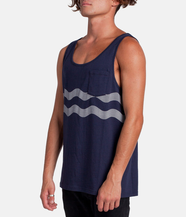 SWELL SINGLET NAVY