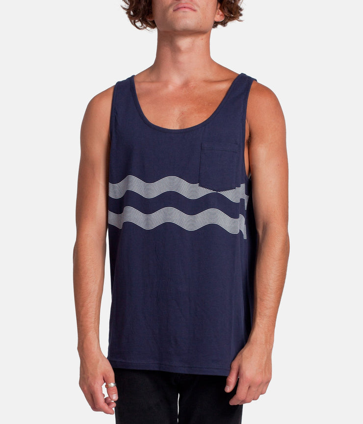 SWELL SINGLET NAVY