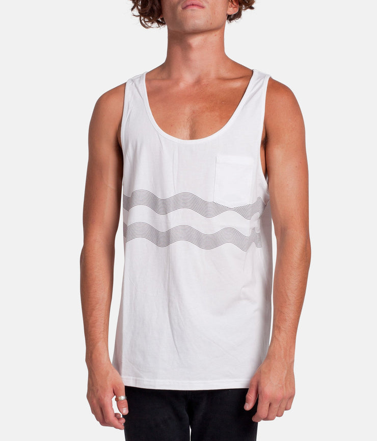 SWELL SINGLET WHITE