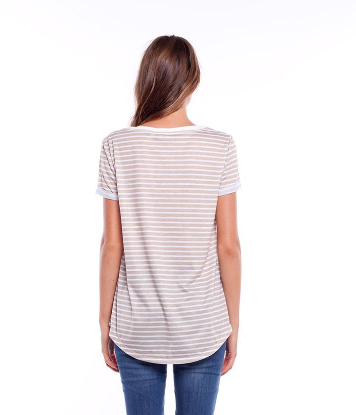SWELL TEE TAUPE