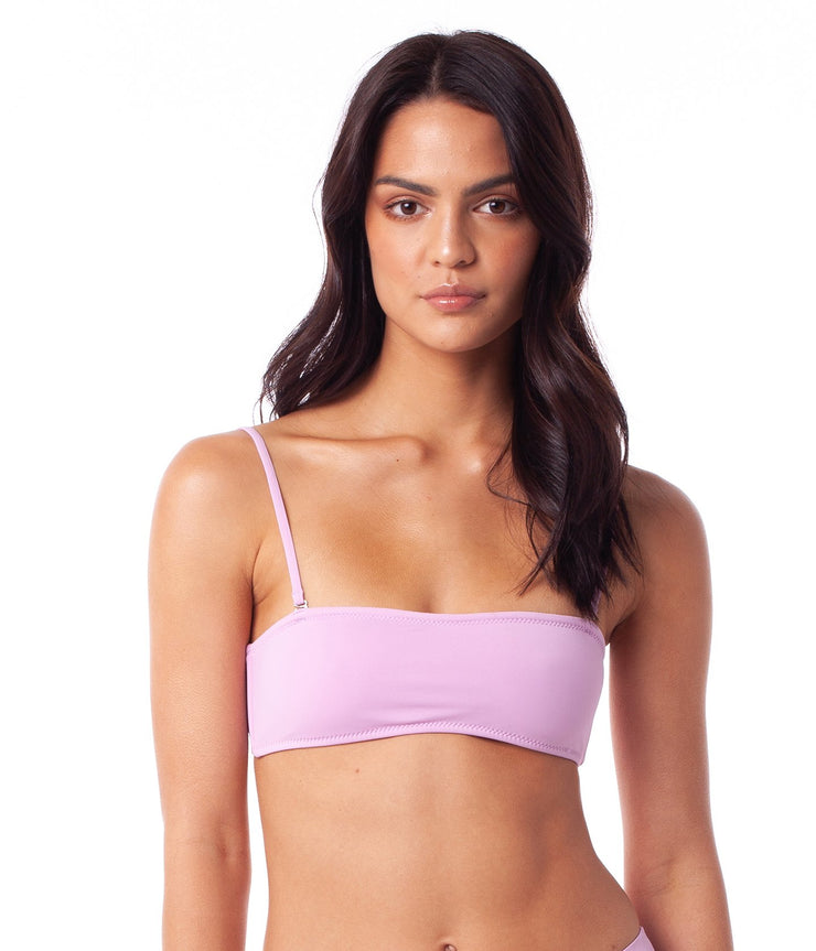 ISLANDER BANDEAU TOP LAVENDER