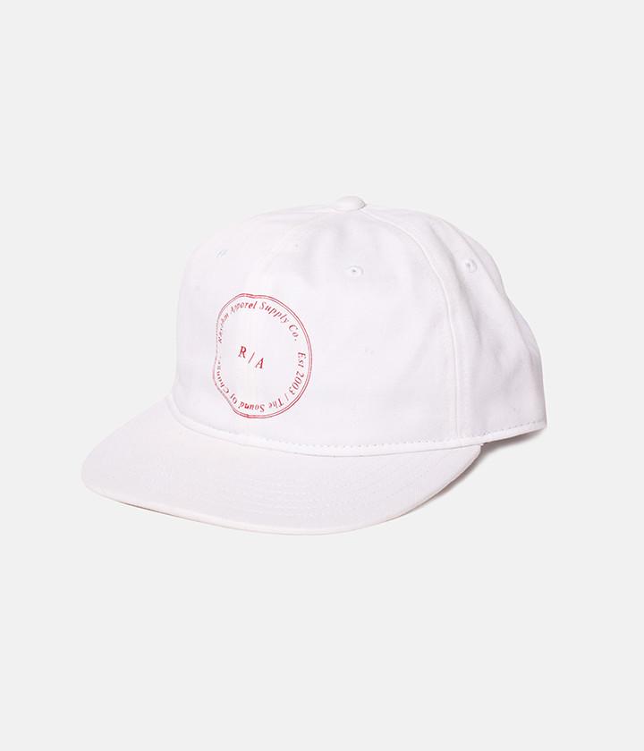 STAMP CAP WHITE