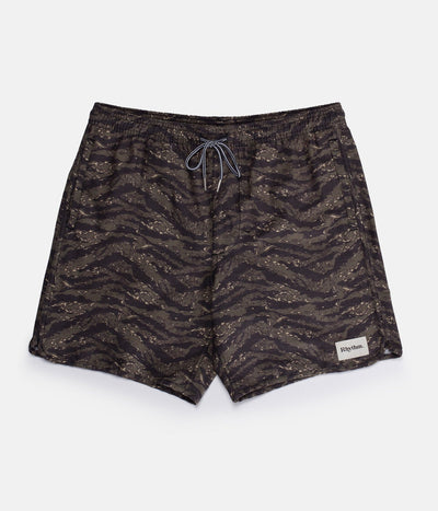 TIGERSTRIPE BEACH SHORT OLIVE