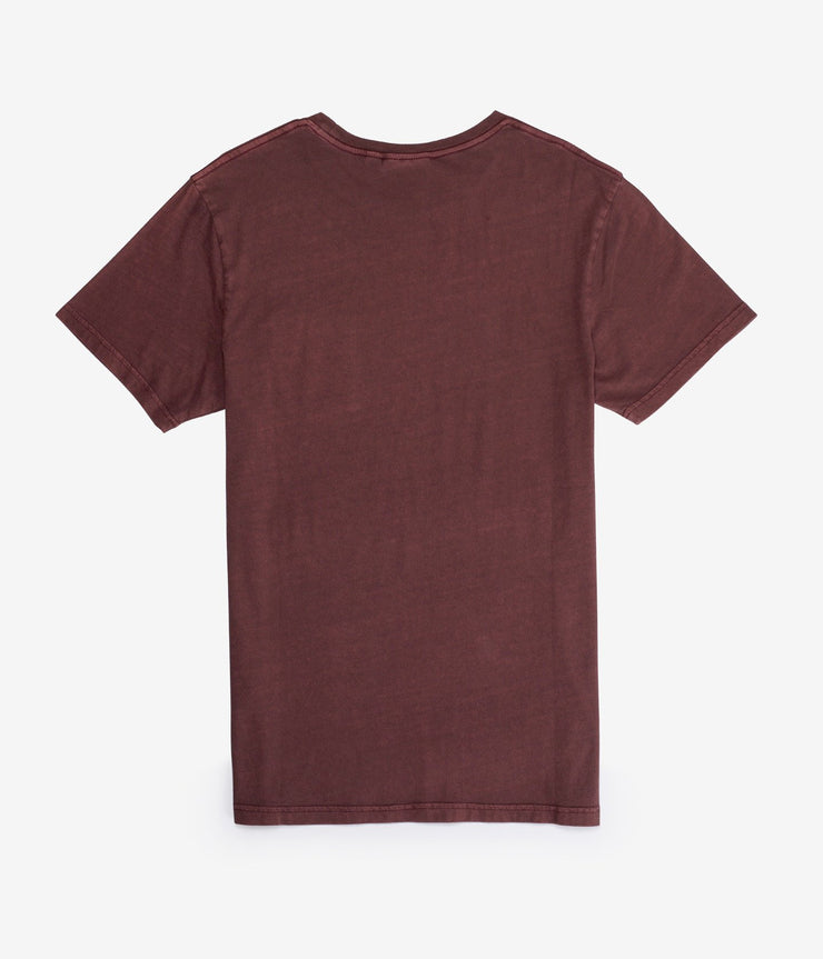 POCKET T-SHIRT VINTAGE RED WASH