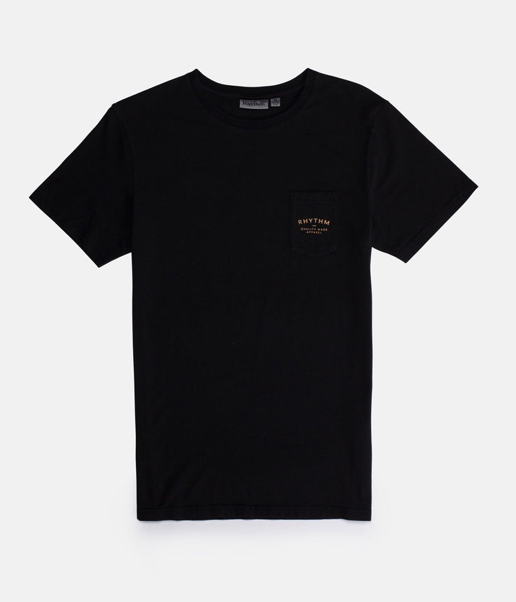 POCKET T-SHIRT BLACK WASH