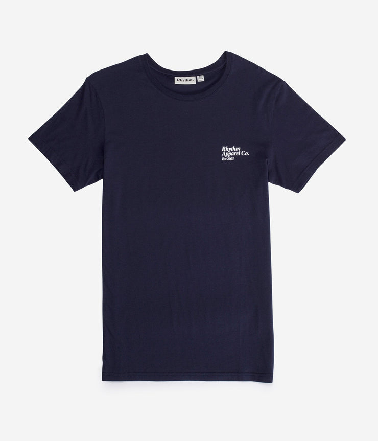LABEL T-SHIRT NAVY
