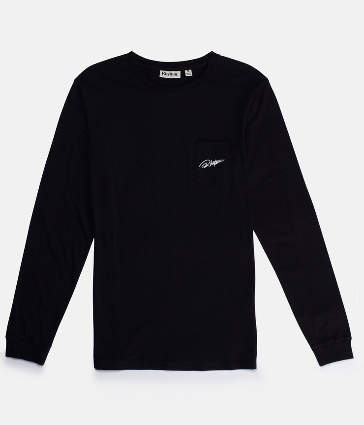 SIGNATURE LS T-SHIRT BLACK