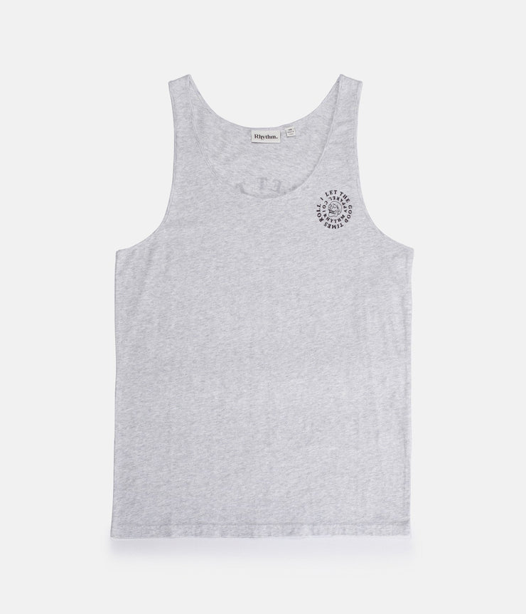 GOOD TIMES SINGLET GREY MARLE