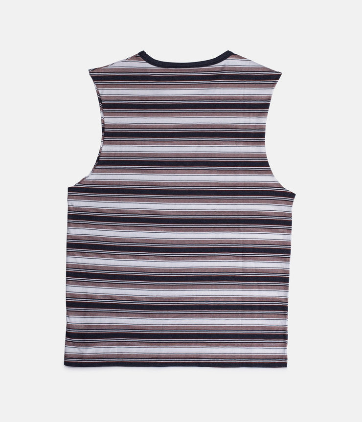 EVERYDAY STRIPE TANK VINTAGE NAVY