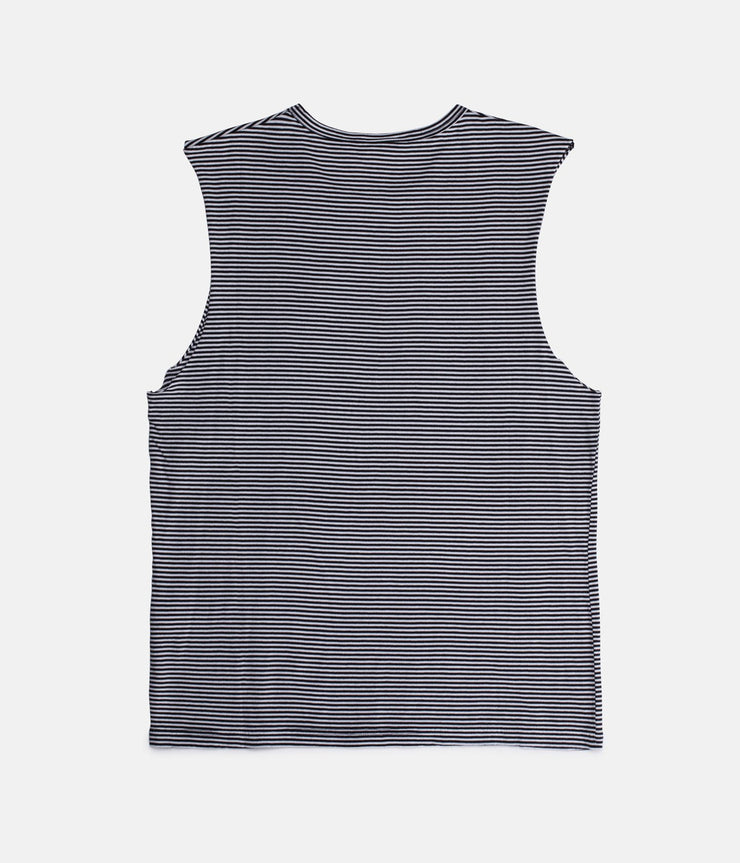 EVERYDAY STRIPE TANK CLASSIC BLACK
