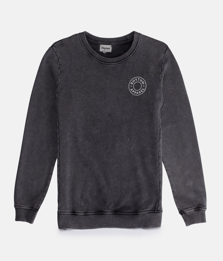 WASHED OUT PULLOVER BLACK WASH