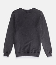 WASHED OUT PULLOVER BLACK WASH