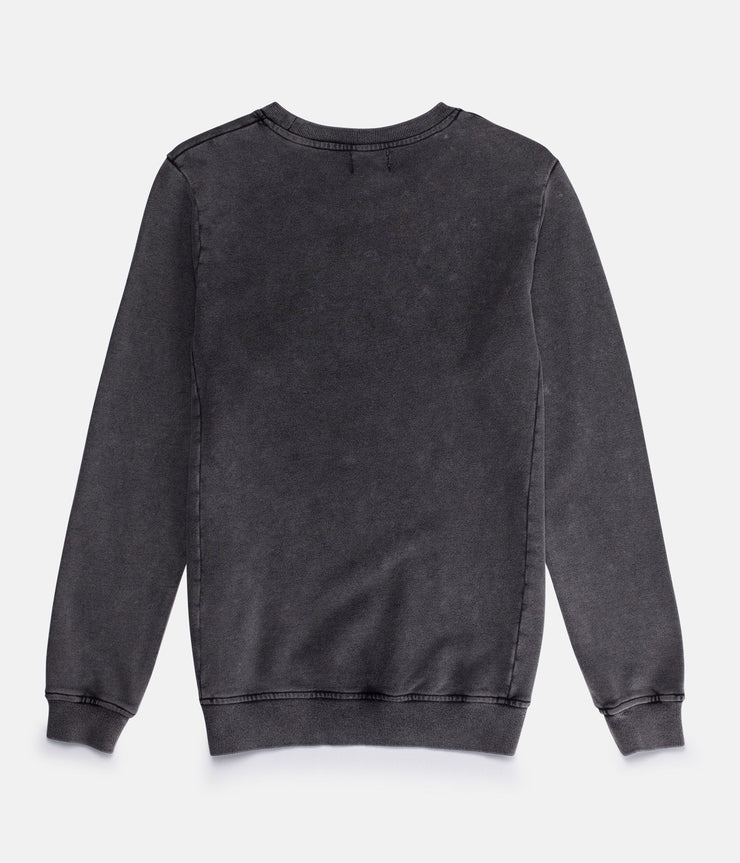 WASHED OUT PULLOVER BLACK WASH