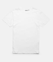 BASIC SLUB T-SHIRT WHITE