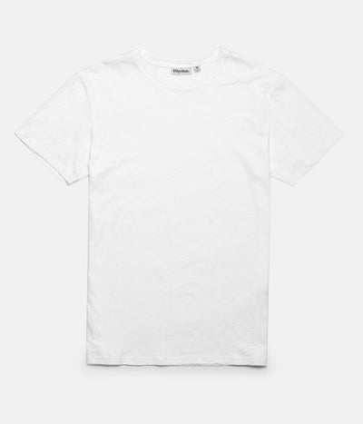 BASIC SLUB T-SHIRT WHITE