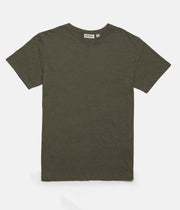BASIC SLUB T-SHIRT OLIVE