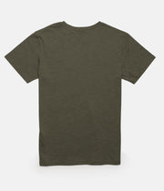 BASIC SLUB T-SHIRT OLIVE