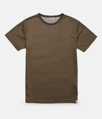 EVERYDAY STRIPE T-SHIRT VINTAGE OLIVE