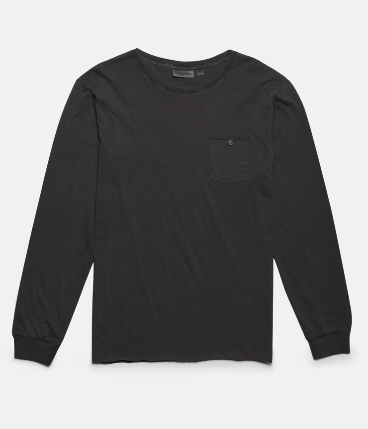 EVERYDAY WASH LS T-SHIRT CHARCOAL